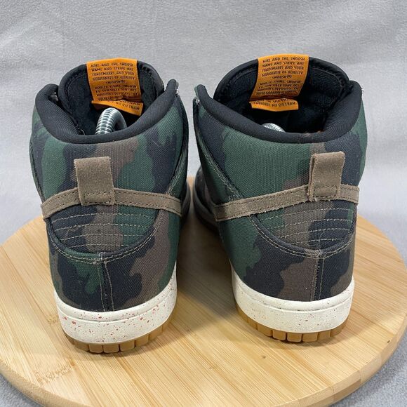 Nike SB Dunk High FiveOne0 510 Camo Mens Size 8 Pre-Owned Shoes 646552-037 main image 15
